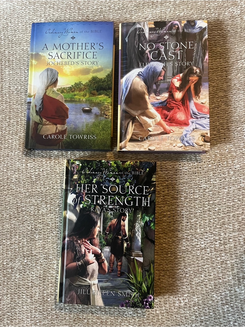 3 Books Ordinary Woman of The Bible Guideposts Great Condition #231